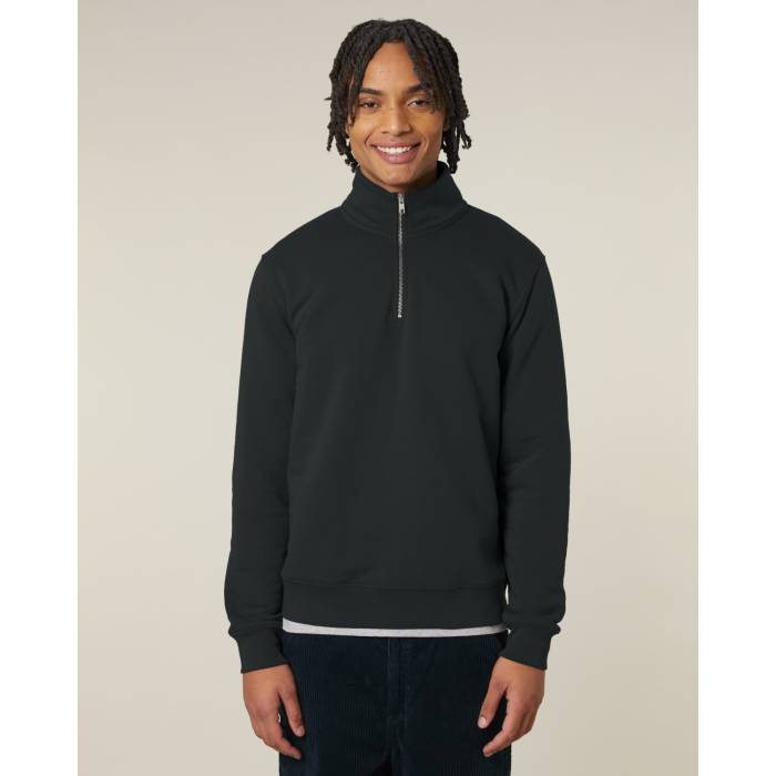 Bluza Unisex Trucker 2.0 Negru Personalizata