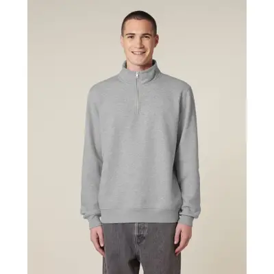 Bluza Unisex Trucker 2.0 Heather Grey Cala