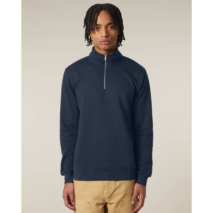 Bluza Unisex Trucker 2.0 French Navy Personalizata