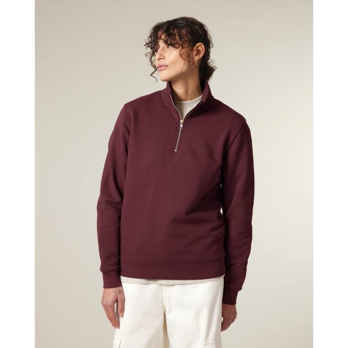 Bluza Unisex Trucker 2.0 Burgundy Cala