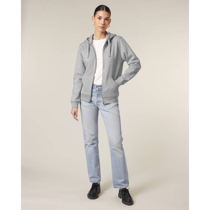 Hanorac Unisex Mixer Heather Grey Cala