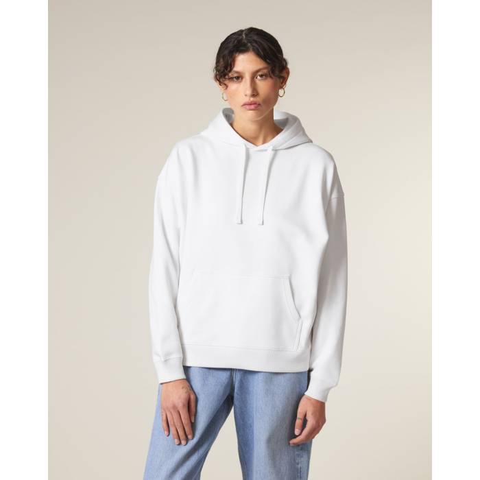 Hanorac Unisex Slammer 2.0 Alb Personalizat