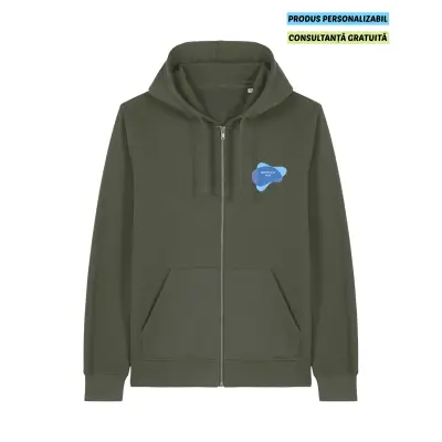 Hanorac Unisex Mixer Khaki Personalizat