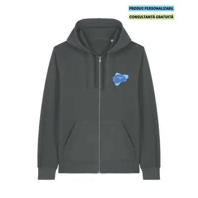 Hanorac Unisex Mixer Anthracite Personalizat