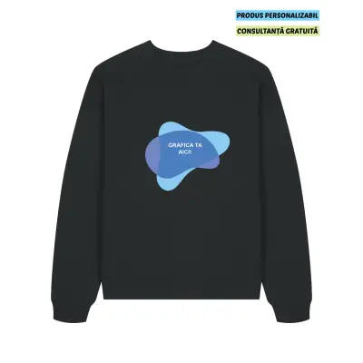 Bluza Unisex Radder 2.0 Negru Personalizata