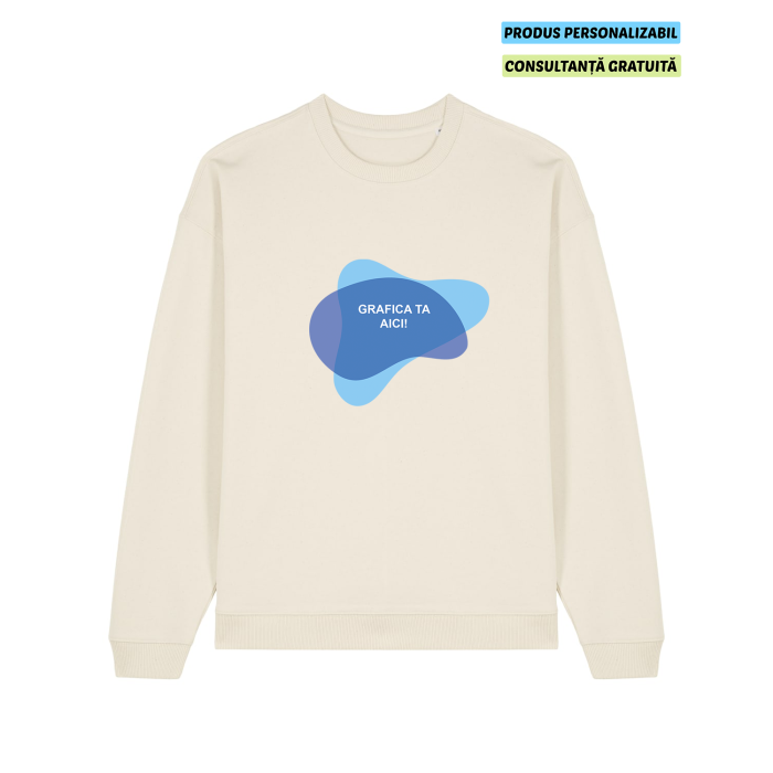 Bluza Unisex Radder 2.0 Natural Raw Personalizata