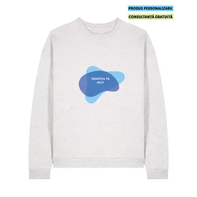 Bluza Unisex Radder 2.0 Cool Heather Grey Personalizata