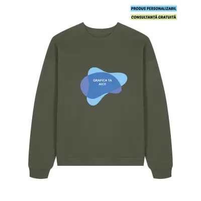 Bluza Unisex Radder 2.0 Khaki Personalizata