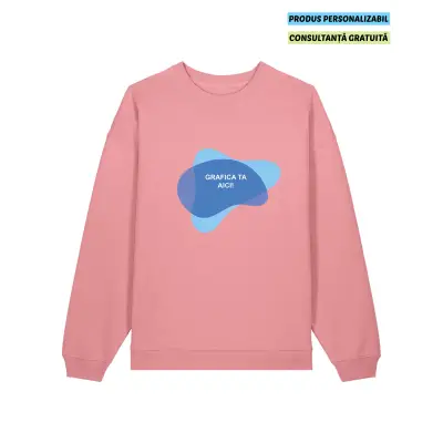 Bluza Unisex Radder 2.0 Pink Joy Personalizata