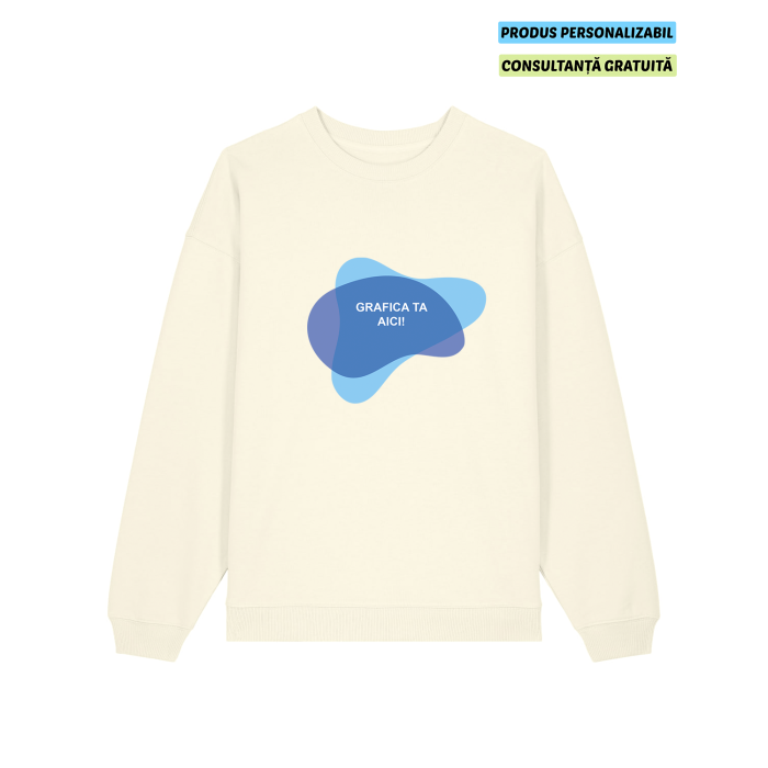 Bluza Unisex Radder 2.0 Cream Personalizata