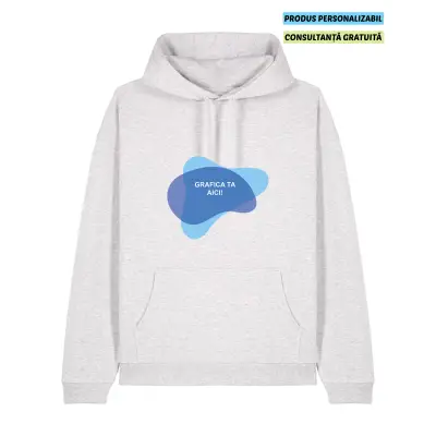 Hanorac Unisex Slammer 2.0 Cool Heather Grey Personalizat