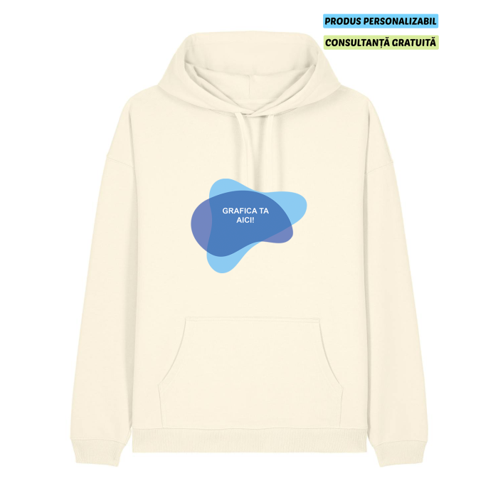 Hanorac Unisex Slammer 2.0 Cream Personalizat