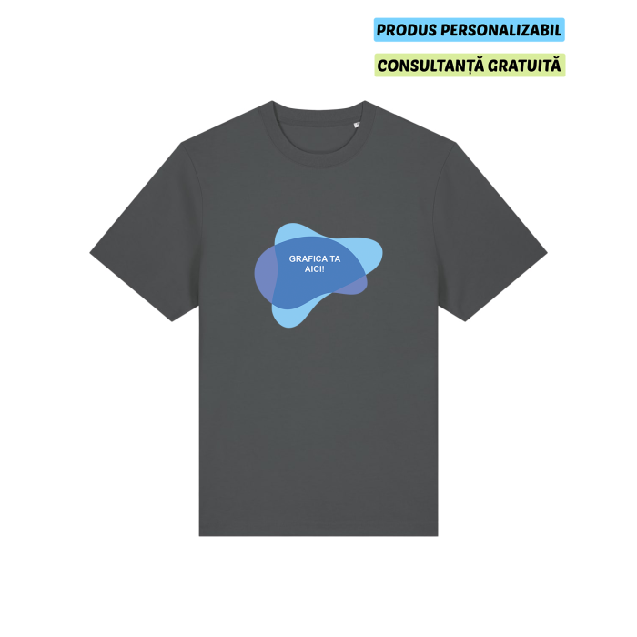 Tricou Unisex Sparker 2.0 Anthracite Personalizat