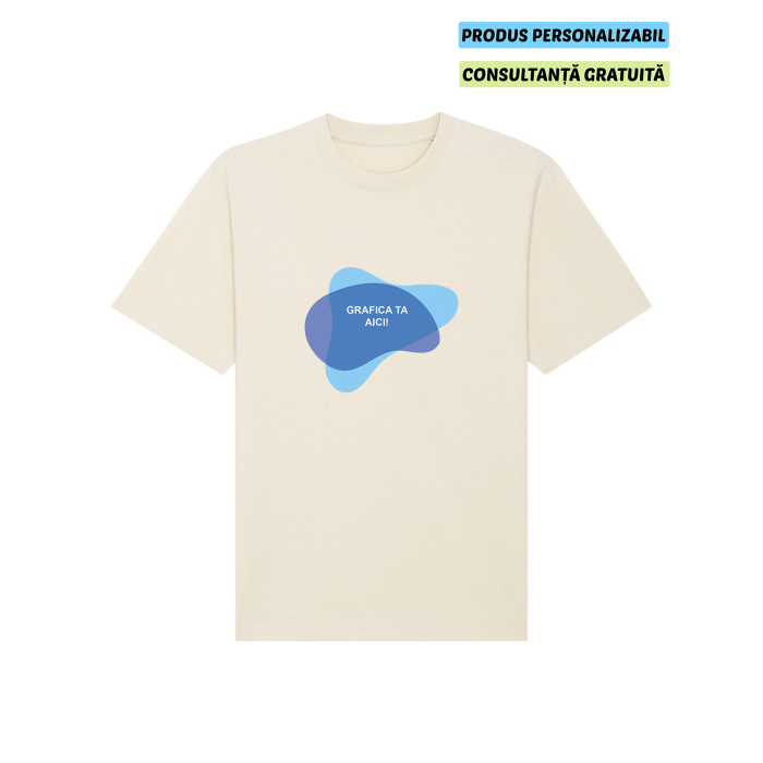 Tricou Unisex Freestyler Natural Raw Personalizat