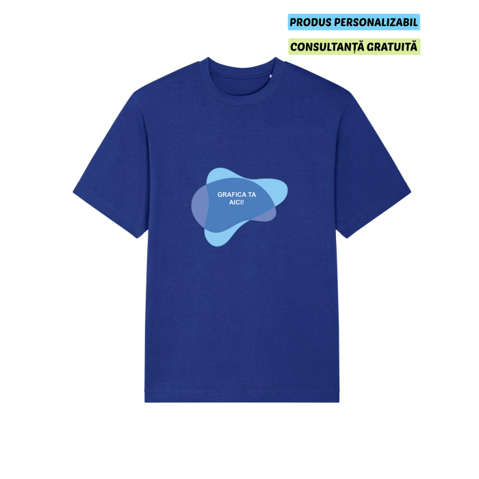 Tricou Unisex Freestyler Worker Blue Personalizat