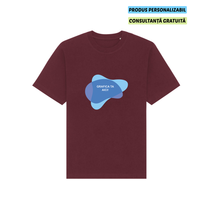 Tricou Unisex Freestyler Burgundy Personalizat