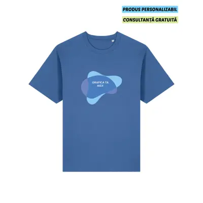 Tricou Unisex Freestyler Mindful Blue Personalizat
