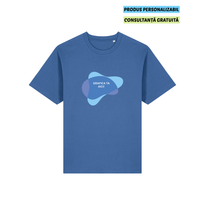 Tricou Unisex Freestyler Mindful Blue Personalizat