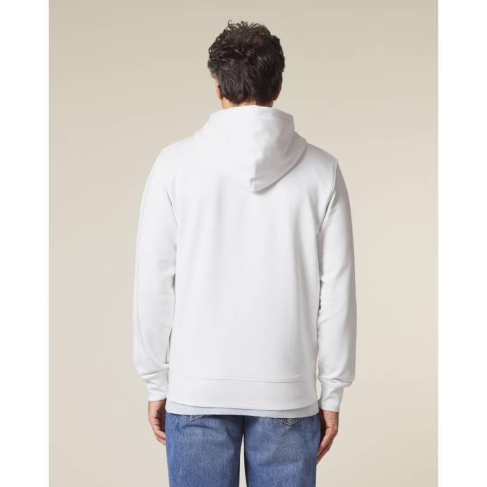 Hanorac Unisex Connector 2.0 Alb Personalizat