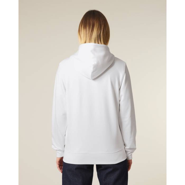 Hanorac Unisex Connector 2.0 Alb Personalizat