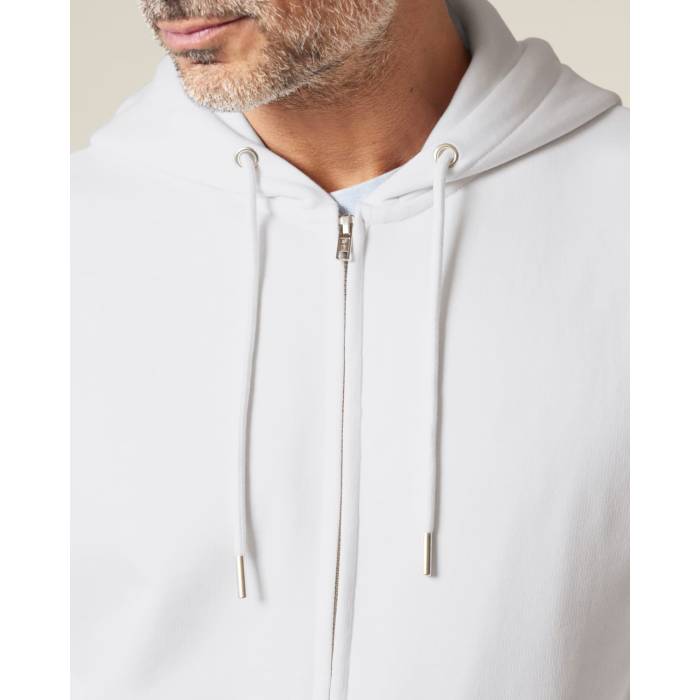 Hanorac Unisex Connector 2.0 Alb Personalizat