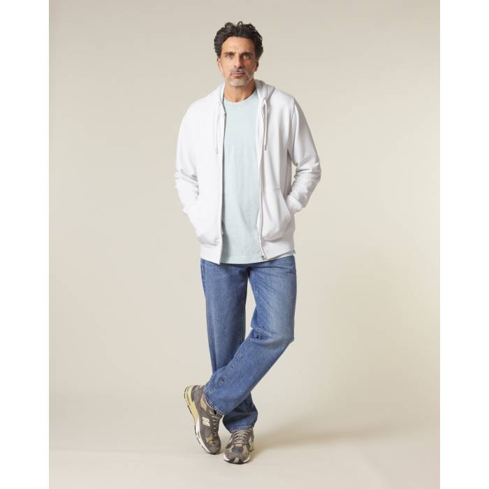 Hanorac Unisex Connector 2.0 Alb Personalizat