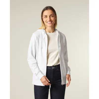 Hanorac Unisex Connector 2.0 Alb Cala