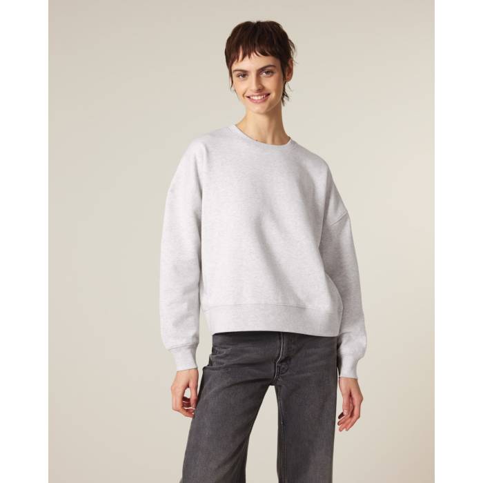 Bluza Dama Alma Cool Heather Grey Personalizata