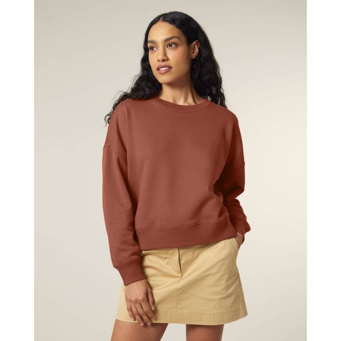 Bluza Dama Alma Heritage Brown Personalizata