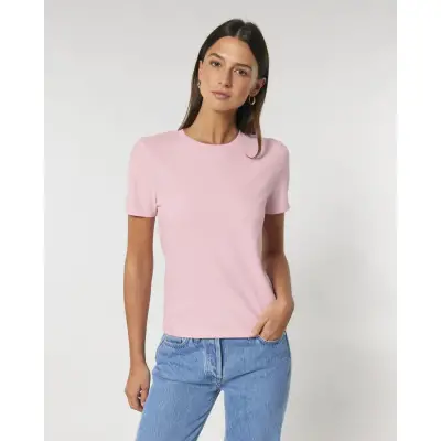 Tricou Dama Ella Cotton Pink Cala