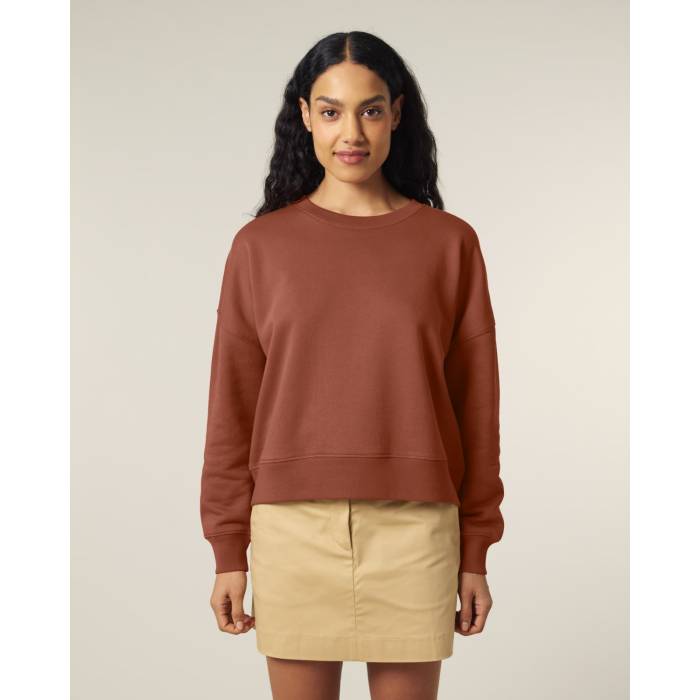 Bluza Dama Alma Heritage Brown Personalizata