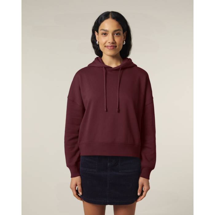 Hanorac Dama Nora Burgundy Personalizat