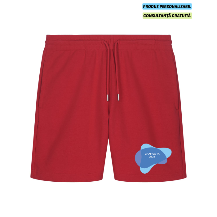 Pantaloni Unisex Trainer 2.0 Rosu Personalizat