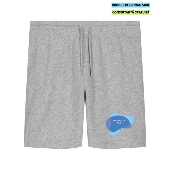 Pantaloni Unisex Trainer 2.0 Heather Grey Personalizat
