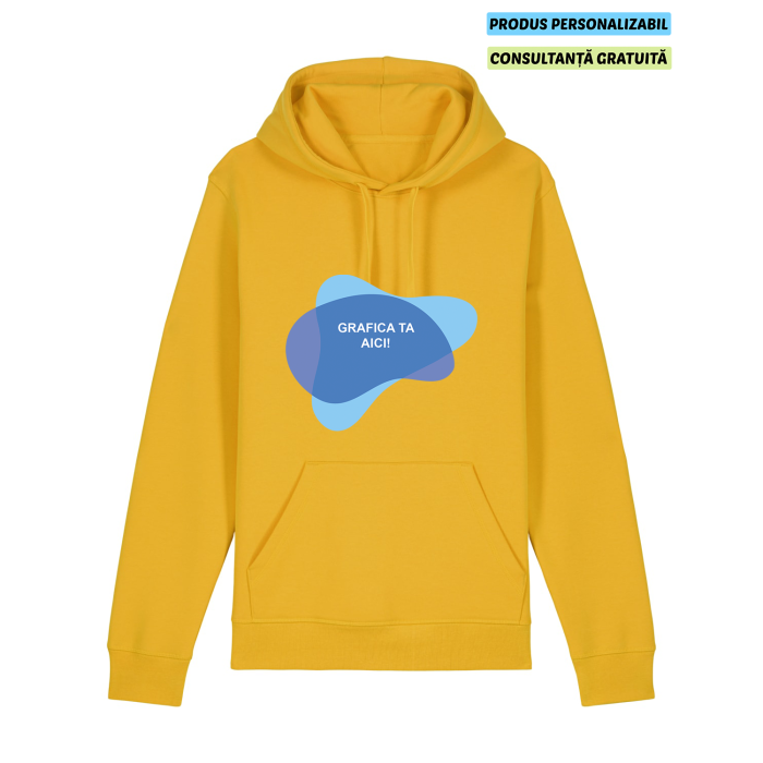 Hanorac Unisex Drummer 2.0 Spectra Yellow Personalizat