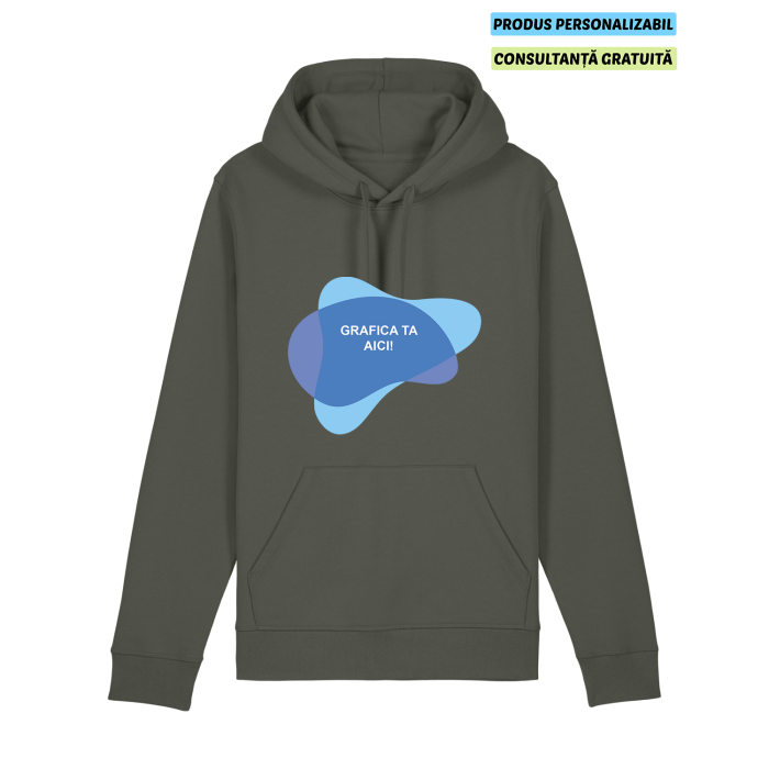 Hanorac Unisex Drummer 2.0 Khaki Personalizat