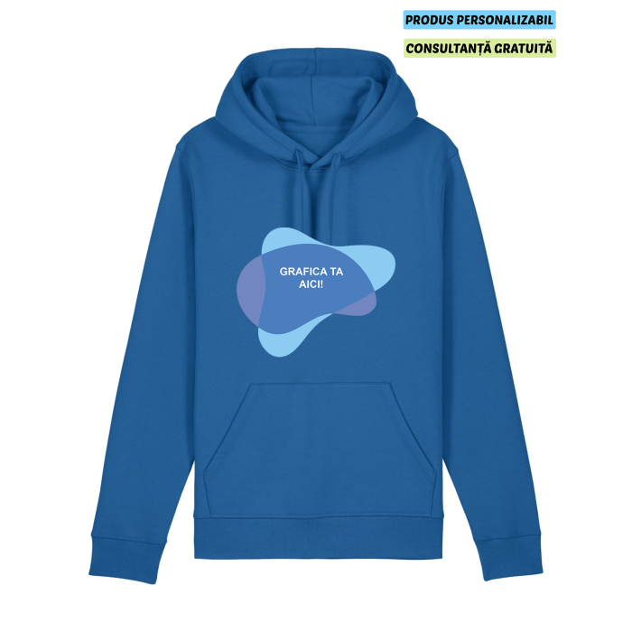 Hanorac Unisex Drummer 2.0 Royal Blue Personalizat