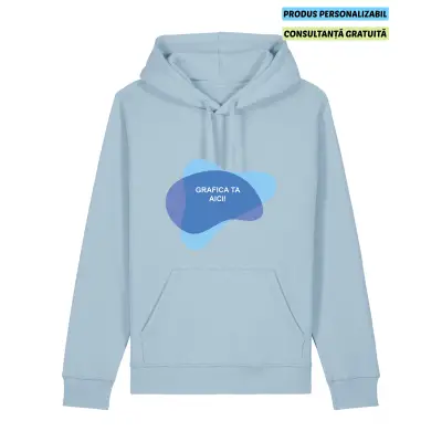 Hanorac Unisex Drummer 2.0 Sky blue Personalizat