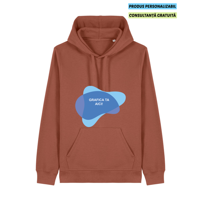 Hanorac Unisex Drummer 2.0 Heritage Brown Personalizat