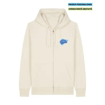 Hanorac Unisex Connector 2.0 Natural Raw Personalizat