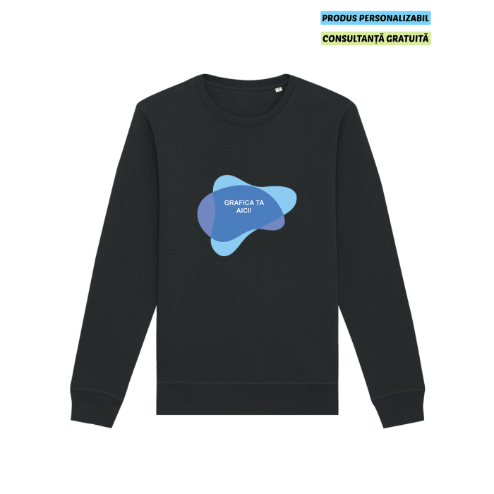 Bluza Unisex Roller Negru Personalizata