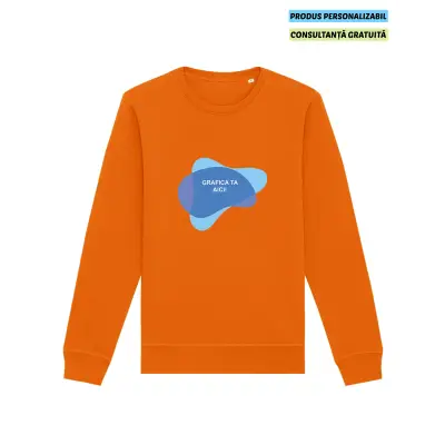 Bluza Unisex Roller Bright Orange Personalizata
