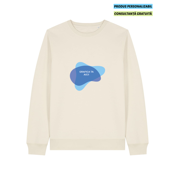 Bluza Unisex Roller Natural Raw Personalizata