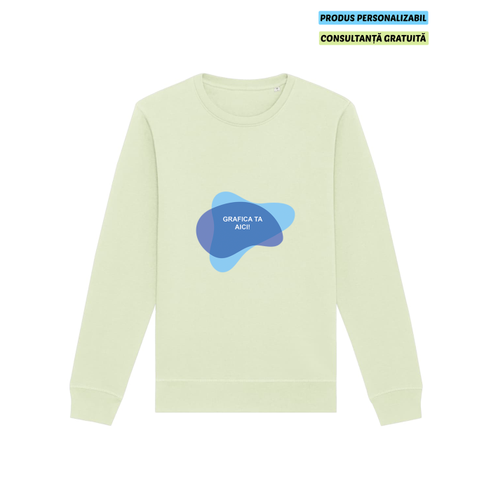 Bluza Unisex Roller Stem Green Personalizata