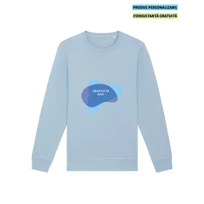 Bluza Unisex Roller Sky blue Personalizata