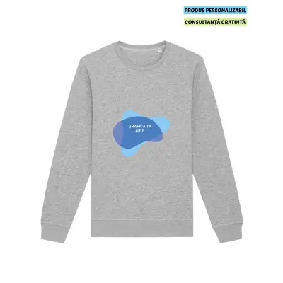 Bluza Unisex Roller Heather Grey Personalizata