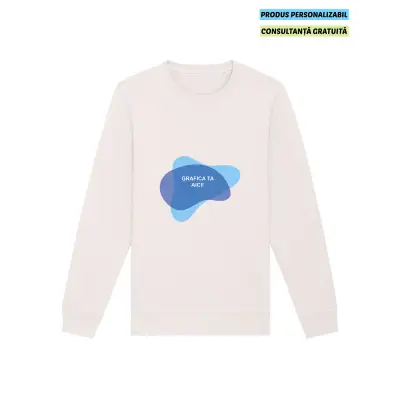 Bluza Unisex Roller Vintage White Personalizata