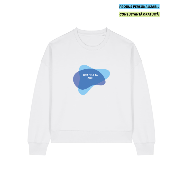 Bluza Dama Alma Alb Personalizata