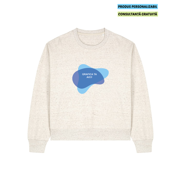 Bluza Dama Alma Eco-Heather Personalizata Bluza Dama Alma Eco-Heather Personalizata