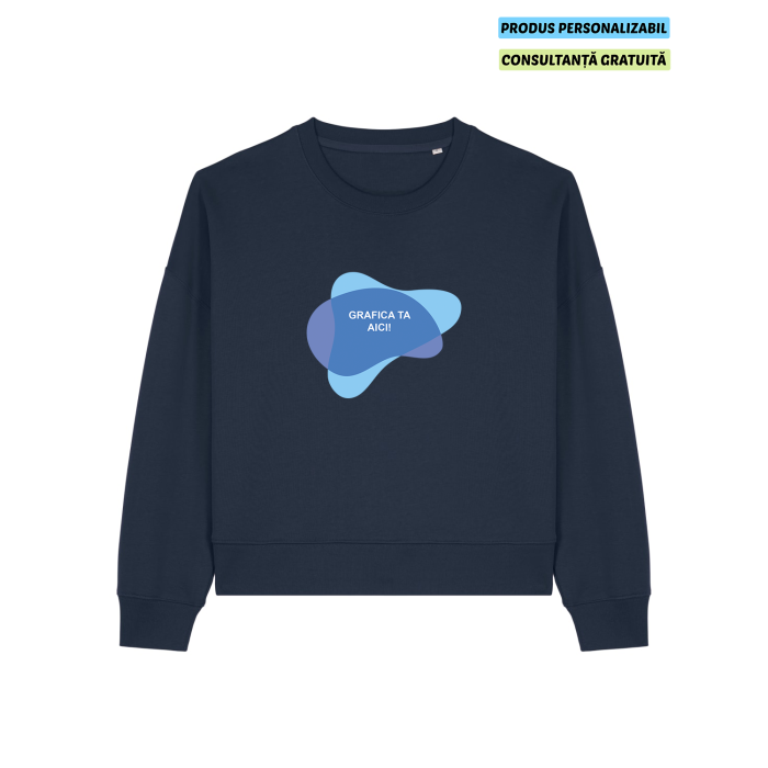 Bluza Dama Alma French Navy Personalizata Bluza Dama Alma French Navy Personalizata